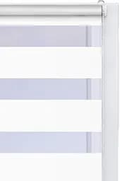 Рулонні штори День-Ніч білий (ВН-2700) 200*160 (посилена система) - мініатюра 3