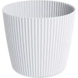  Кашпо для квітів Prosperplast Milly круглий 200 мм білий