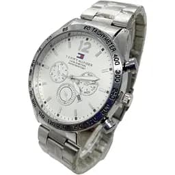 Наручний годинник чоловічий Clockhouse Tommy Hilfiger Сріблястий (IBW792SO)