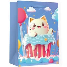 Пакет подарунковий Malevaro Jumbo Сat дизайн 1 паперовий 33x12.7x47.7 см (760370ML-1)