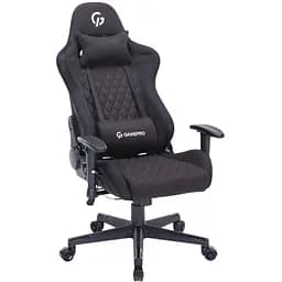 Ігрове крісло GamePro RGB Size L Fabric Black (GC700FB) - мініатюра 12