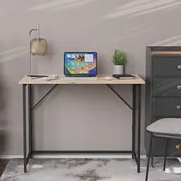 Стіл розкладний Моріс Ferrum-decor 750x1000x600 Чорний метал ДСП Дуб Сан-Марино 16 мм (FRD-104670) - мініатюра 9