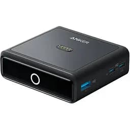 Мережевий зарядний пристрій Anker Prime 100W, 2xUSB-C, 1xUSB-A, Pogo pin Black (A1902311)
