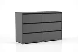 Комод Тина Orange-Line 1200 Графит 1200x400x773
