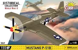 Конструктор дитячий літак Mustang P-51B COBI 5869 - мініатюра 3