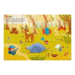 Розвиваюча книжка Ranok Creative Наклейки-рятувалки: Рятуємо тварин 1342008 кольорові ілюстрації - мініатюра 2