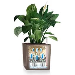 Вазон Lechuza Cube Premium 50/50/50 антрацитовий металiк (16563) - мініатюра 3