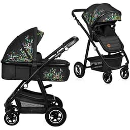 Коляска 2 в 1 Lionelo Amber Dreamin, чорна (LO-AMBER DREAMIN (2in1))