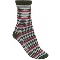 Носки Icebreaker City UltraLite StripeTease 3/4 Crew Red/White S (1052-IBN D22 301 S)