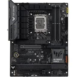 Материнская плата LGA1700, Asus TUF GAMING Z790-PLUS WIFI, Z790, 4xDDR5, Int. 2xPCI-E 1x 3.0, S1220A, Intel 2.5Gb, WiFi 6, Bluetooth 5.2, 10xUSB3.2/2xUSB2.0, HDMI/DP, ATX