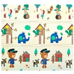 2-х сторонній ігровий килимок (ТЕРМО) EVA, 180x200x0.8 см, у сумці, D-70804