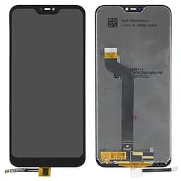 Дисплей для Xiaomi Mi A2 Lite, Redmi 6 Pro, чорний, без рамки, Оригінал (переклеєне скло), переклеєний сенсорний екран, M1805D1SG