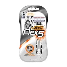 Бритва чоловіча BIC Flex 5 Dispo без змінних картриджів 3 шт.
