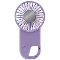 Портативный вентилятор SQT-BF2 с карабином 1800mAh Purple