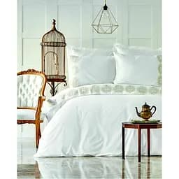 Комплект постельного белья Karaca Home Daniella Евро Золотой 000165299