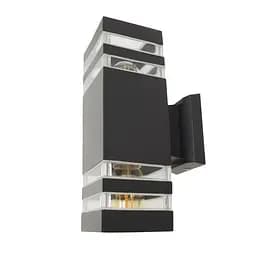 Світильник Brille фасадний E27 Black (AL-26/2)