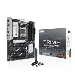 Материнcька плата PRIME B840-PLUS WIFI sAM5 B840 4xDDR5 M.2 HDMI DP Wi-Fi BT ATX Asus teh0019114 - мініатюра 9