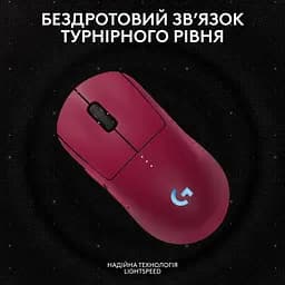 Миша комп'ютерна Logitech Pro 2 Lightspeed Pink (910-007311) - мініатюра 9