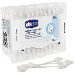 Палочки ватные Chicco с ограничителем 60 шт. (10440.00)