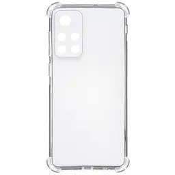 TPU чохол GETMAN Ease logo посилені кути Full Camera для Xiaomi Redmi Note 11S 5G Безбарвний (прозорий)