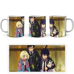 Кухоль GeekLand Blue Exorcist Синій Екзорцист Рін Юкіо Шійомі BE 02.17 330 мл білий - мініатюра 4