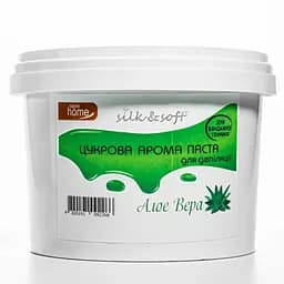 Паста для шугаринга бандажная Silk&Soft 500 г №01 Алое Вера