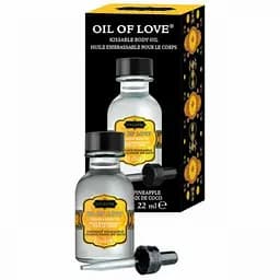 Съедобное масло для поцелуев Kamasutra Oil Of Love Coconut Pineapple 22 мл