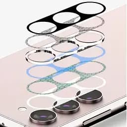 Захисне скло на камеру DK 3D Color Glass для Samsung Galaxy S23 S911 015644 black - мініатюра 3
