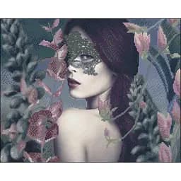 Алмазна мозаїка Strateg ПРЕМІУМ Карнавал без підрамника розміром 40х50 см (ZAV4050-28)