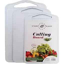 Набір обробних дощок StarsPlast 3 шт. білий (94153/біл)