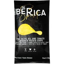 Чипси Iberica з хамоном, оливковою олією і томатами 115 г 