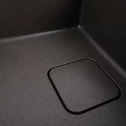 Кухонна мийка Platinum 7850 CUBE матовий Гренадін (SP000039651) - мініатюра 3