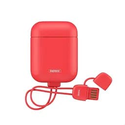 Чехол-зарядка для наушников Remax RC-A6 AirPods Cole Protective Cover Lightning 2.1A 90 мм Red