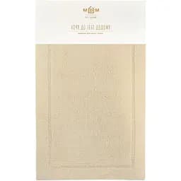 Килимок для ванної кімнати МВМ My Home Лиман 90х60 см бежевий (BM-02 M BEIGE)