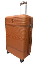 Валіза велика L Worldline Airtex 629 ABS-пластик Помаранчевий