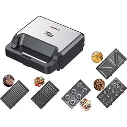 Мультимейкер Zepline ZP-802 з 5 функціями потужністю 2200 Вт антипригарним покриттям легким очищенням (43267-ZP-802_1016)