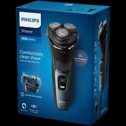 Електробритва Philips Series 3000 синя (S3144/00) - мініатюра 2