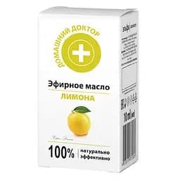 Ефірна олія Домашний Доктор Лимон 10 мл