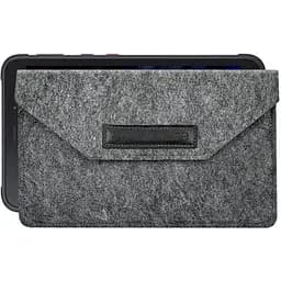 Чехол StatusCASE из войлока для планшета Samsung Galaxy Tab Active 3 Светло-серый