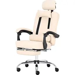Офісне крісло GT Racer X-8002, кремове (X-8002 Cream) - мініатюра 2