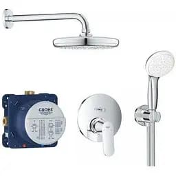 Душова система Grohe Eurosmart Cosmopolitan 25219001, Хром