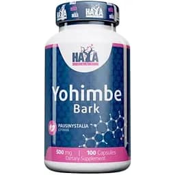 Стимулятор тестостерону Haya Labs Yohimbe Bark 500 мг 100 капсул