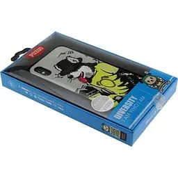 Чохол-накладка PUZOO TPU Case with UV Printing Hip Hop iPhone X RAP Alaskan Grey - мініатюра 4
