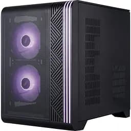 Корпус 1stPlayer VT5-BK-3F7 Black - мініатюра 10