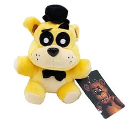 М'яка іграшка П'ять ночей з Фредді Golden Freddy Золотий Фредді 18 см FNAF48-8 - мініатюра 3
