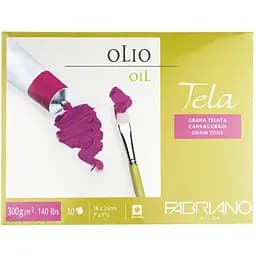 Бумага для рисования Fabriano Tela А4 (24х32 см) 300 г/м2 10 л полотно