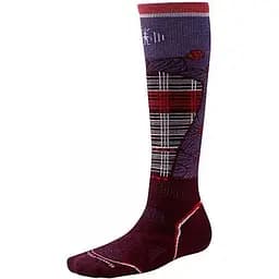 Носки Smart Wool Wm's PhD Ski Medium Pattern SW268 Aubergine L (1033-SW SW268.762-L)