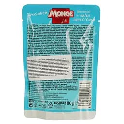 Вологий корм для котів Monge LC Cat Wet Adult з океанічною рибою 100 г (70001373) - мініатюра 4