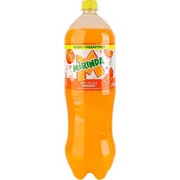 Напій безалкогольний Mirinda Orange Zero Sugar сильногазований 1.75 л