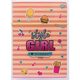 Тетрадь Yes Style Girl Orange в пластиковой папке А4 48 листов (764428)
